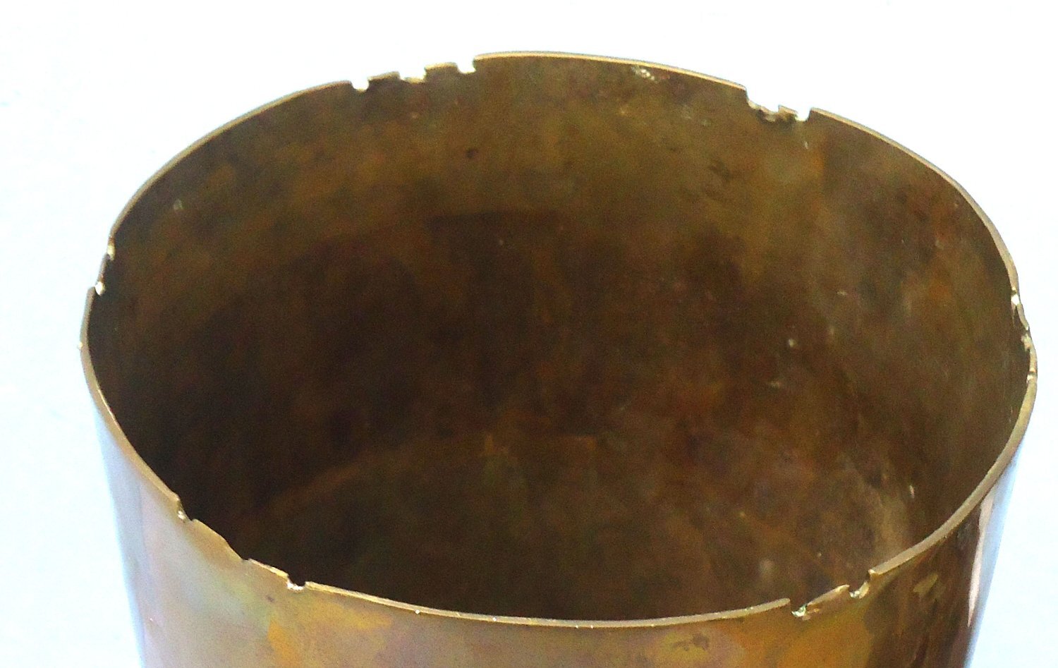  DEACTIVATED INERT. British, 1898 Dated, 6 inch Q.F. Coast Gun Brass Separate Loading Cartridge Case. O 2424 DEACTIVATED INERT. British, 1898 Dated, 6 inch Q.F. Coast Gun Brass Separate Loading Cartridge Case. O 2424 Various Other Ammunition