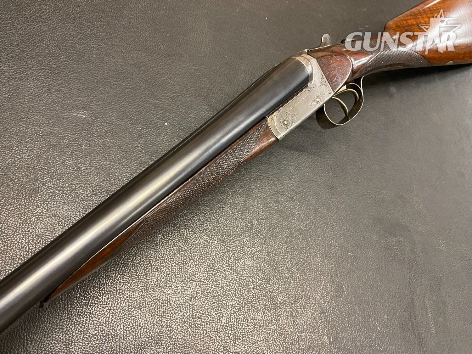 {CATEGORY} - Army & Navy Boxlock Non-Ejector Side By Side 16 Bore/gauge in 