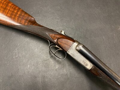 Army & Navy Boxlock Non-Ejector Side By Side 16 Bore/gauge