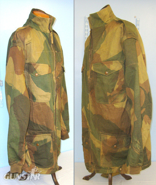 WW2 1943 Very large Size 7 British WD Airborne Paratrooper’s Camouflaged Denison Smock By C.W.S Ltd Antique & Militaria