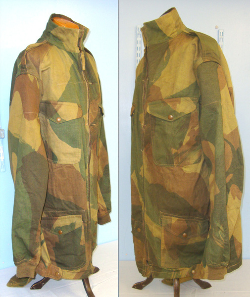  WW2 1943 Very large Size 7 British WD Airborne Paratrooper’s Camouflaged Denison Smock By C.W.S Ltd Antique & Militaria