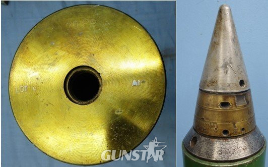 SMK - Sportsmarketing INERT DEACTIVATED. Scarce, Unfired, British 20pr (84x618R) Smoke (SMK) Base Eject Round. Sn - 22846:90  Other Ammunition