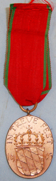  1905 Bavarian Jubilee Medal. BA 396. 1905 Bavarian Jubilee Medal. BA 396. Other Accessory