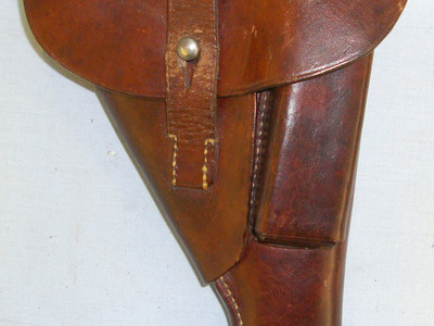 MINT** WW2 1941 Nazi German Holster For Captured & Occupied Belgium Nazi Production Browning Hi Power Model 1935 9mm Calibre Semi Auto Pistols By Sprenger Iserlohn. Sn 20836 Other Accessory