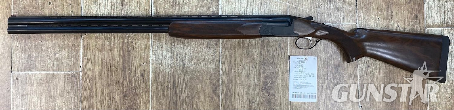 Yildiz Pro Black Grade 4 Over and Under 12 Bore/gauge in 