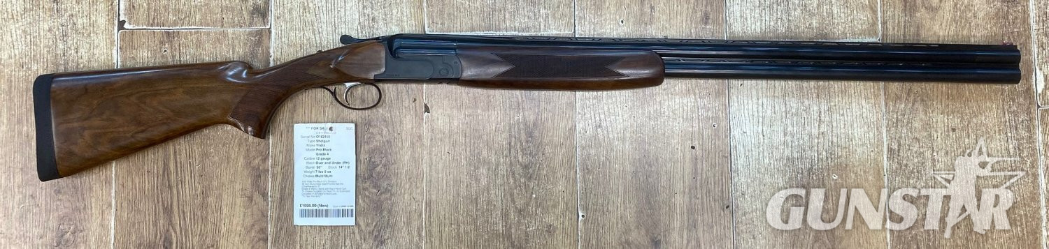 Yildiz Pro Black Grade 4 Over and Under 12 Bore/gauge 