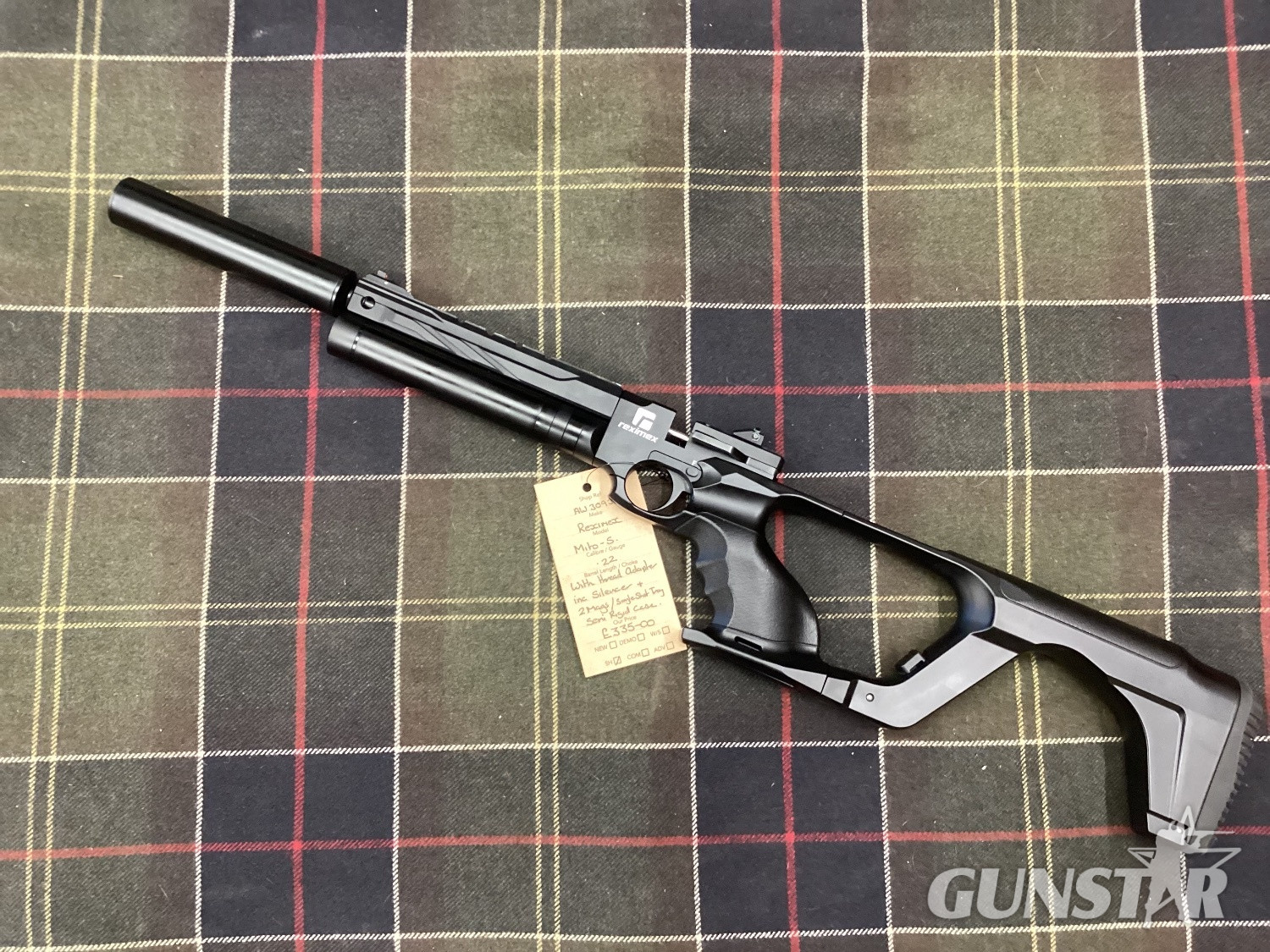 Reximex Mito-s pistol/rifle .22