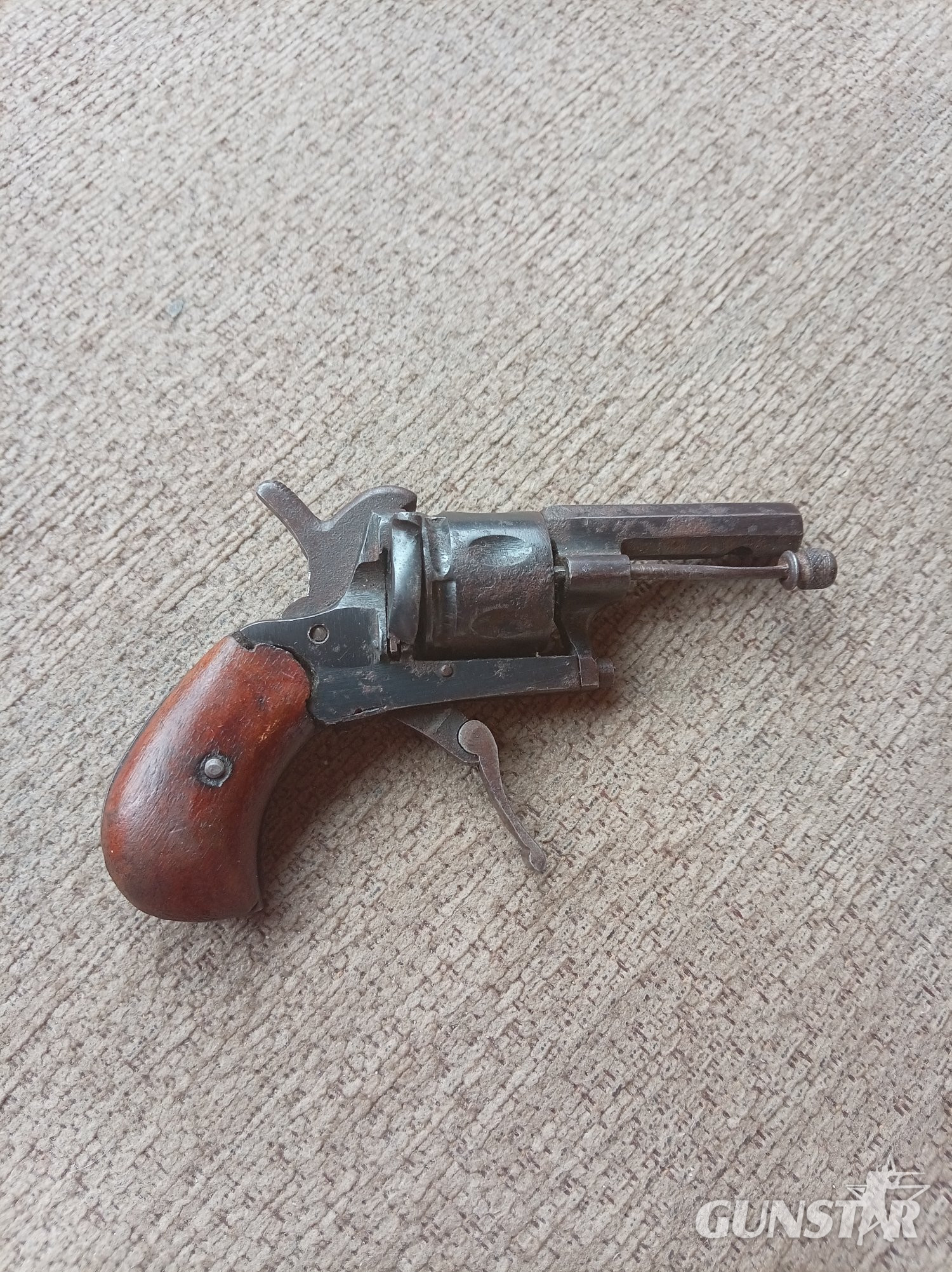Unknown/other 6-Barrel Pepperbox 11 mm Revolver in 