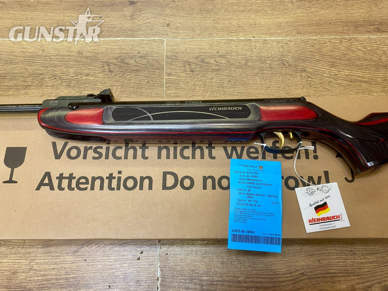  Weihrauch HW50 .22
