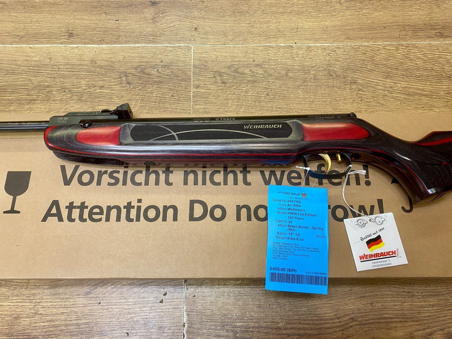  Weihrauch HW50 .22