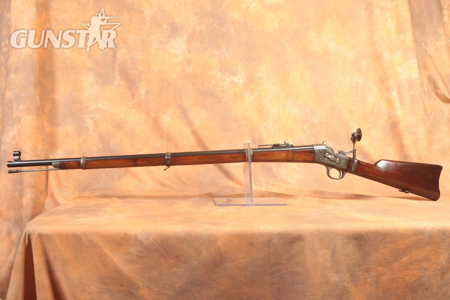 Danish Rolling Block Remington Single Shot Obsolete Rifle in 