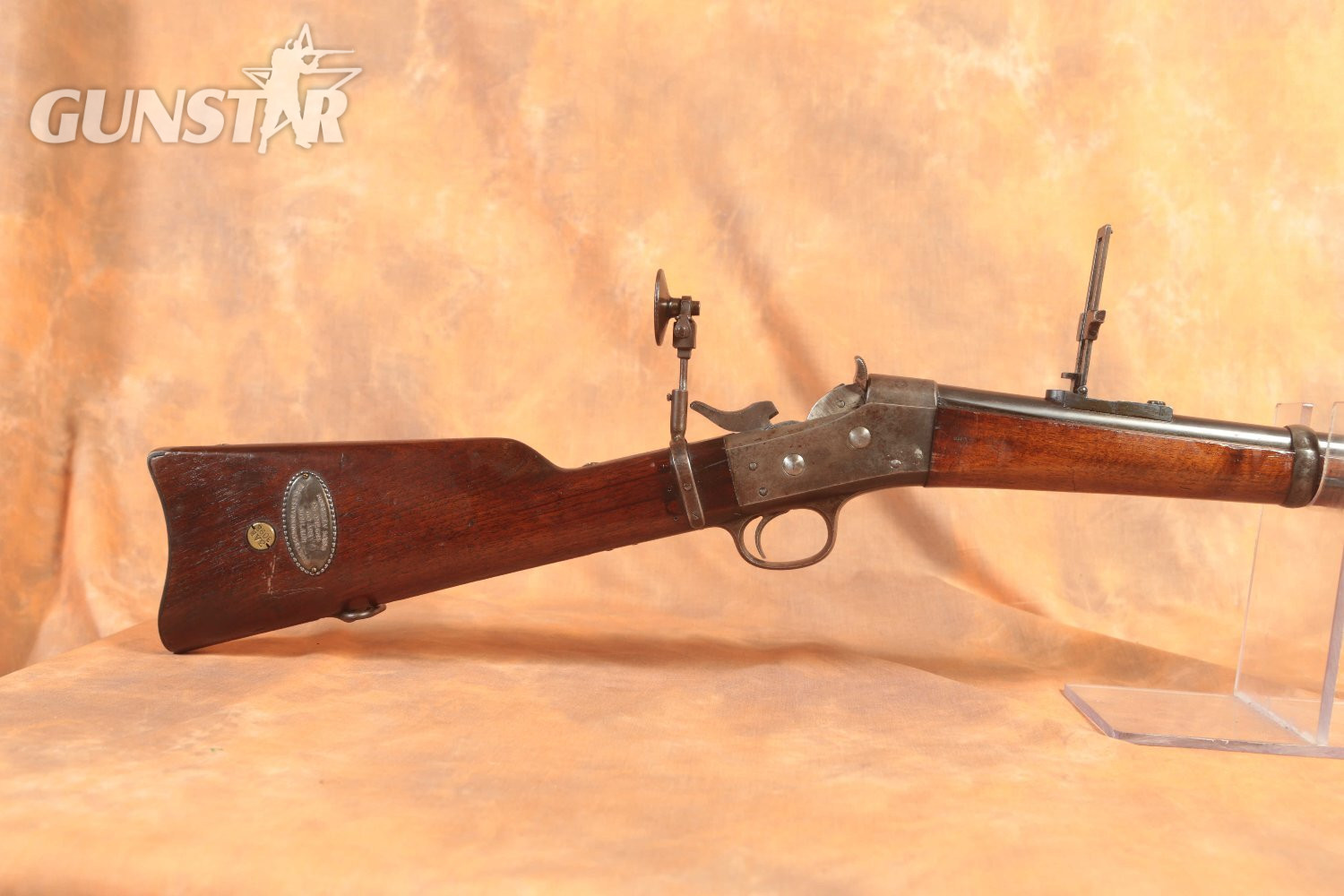 Danish Rolling Block Remington Single Shot Obsolete Rifle 