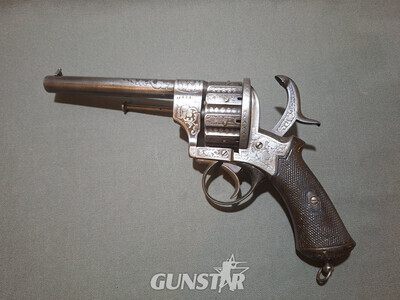 Lefaucheux 10 shot Obsolete Revolver