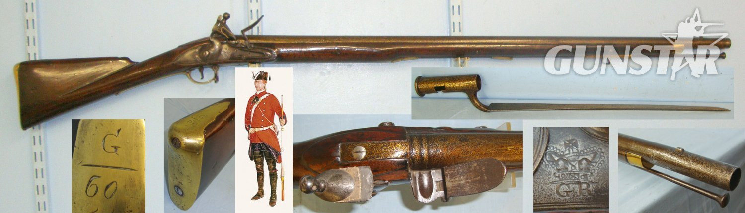Tower Raised in British North America 7 Years War) & Socket Bayonet. Sn 22331:2 Muzzleloader .750 Nitro Express Rifle in 