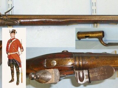 Tower Raised in British North America 7 Years War) & Socket Bayonet. Sn 22331:2 Muzzleloader .750 Nitro Express Rifle