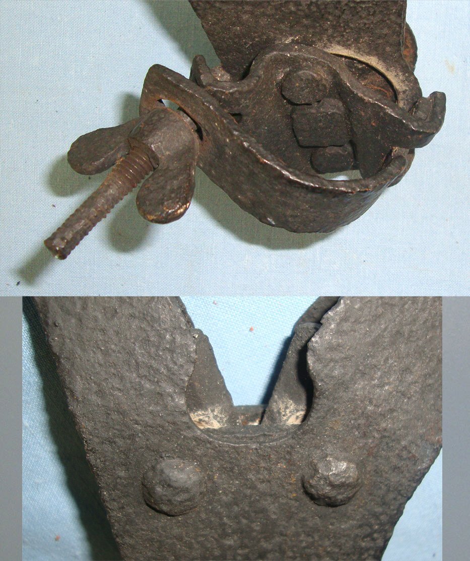 RARE**WW1 Battle Of The Somme Battlefield Recovered British Trench Warfare Barbed Wire Breaker / Cutter For Attachment To S.M.L.E Rifles. MISC 821  Antique & Militaria