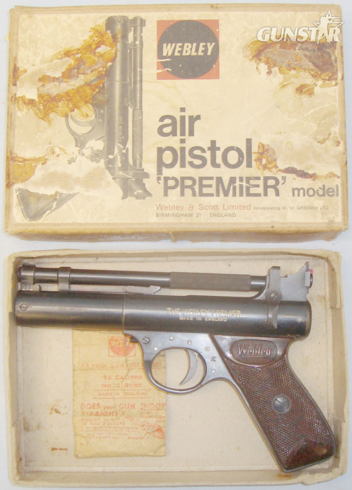 Webley & Scott Premier (E Series) .22 in 