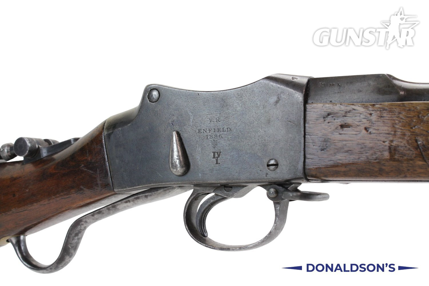 Martini Henry MK IV Single Shot .22 Long Rifle (.22 LR) Rifle in 