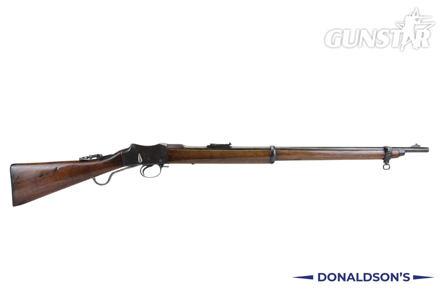 Martini Henry MK IV Single Shot .22 Long Rifle (.22 LR) Rifle
