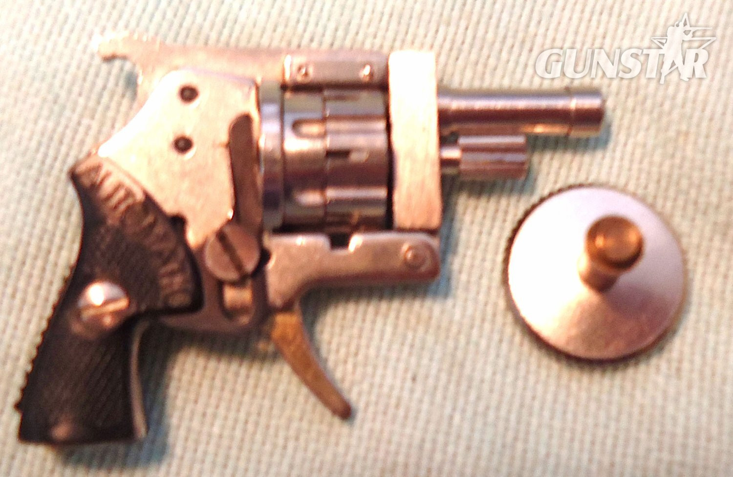  Miniature Xythos 2mm 6 Shot Pinfire Obsolete Calibre Revolver. - MISC 1012 Miniature Xythos 2mm 6 Shot Pinfire Obsolete Calibre Revolver. - MISC 1012 Various Revolver