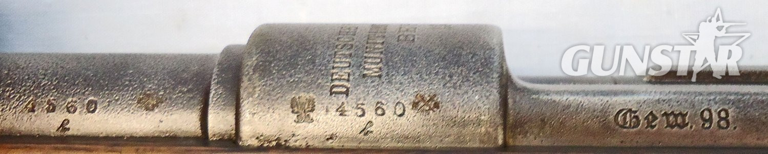 WW1, 1909 Dated, Imperial German, DWM Mauser G98, 7.92mm Calibre, Infantry Rifle. (Matching Numbers). **UK 2015 DEACTIVATION**. Sn - 23265:3 WW1, 1909 Dated, Imperial German, DWM Mauser G98, 7.92mm Calibre, Infantry Rifle. (Matching Numbers). **UK 2015 DEACTIVATION**. Sn - 23265:3 Bolt Action None Rifle 
