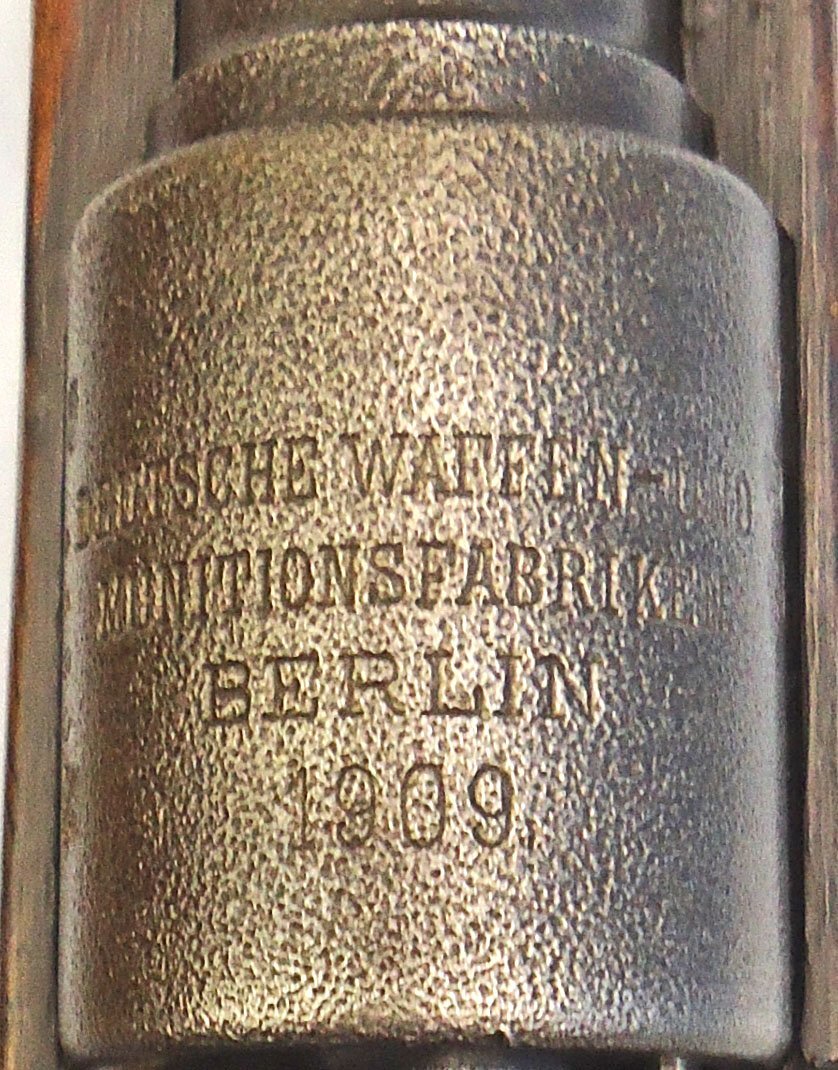 {CATEGORY} - WW1, 1909 Dated, Imperial German, DWM Mauser G98, 7.92mm Calibre, Infantry Rifle. (Matching Numbers). **UK 2015 DEACTIVATION**. Sn - 23265:3 WW1, 1909 Dated, Imperial German, DWM Mauser G98, 7.92mm Calibre, Infantry Rifle. (Matching Numbers). **UK 2015 DEACTIVATION**. Sn - 23265:3 Bolt Action None Rifle in 