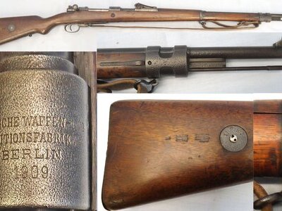 WW1, 1909 Dated, Imperial German, DWM Mauser G98, 7.92mm Calibre, Infantry Rifle. (Matching Numbers). **UK 2015 DEACTIVATION**. Sn - 23265:3 WW1, 1909 Dated, Imperial German, DWM Mauser G98, 7.92mm Calibre, Infantry Rifle. (Matching Numbers). **UK 2015 DEACTIVATION**. Sn - 23265:3 Bolt Action None Rifle