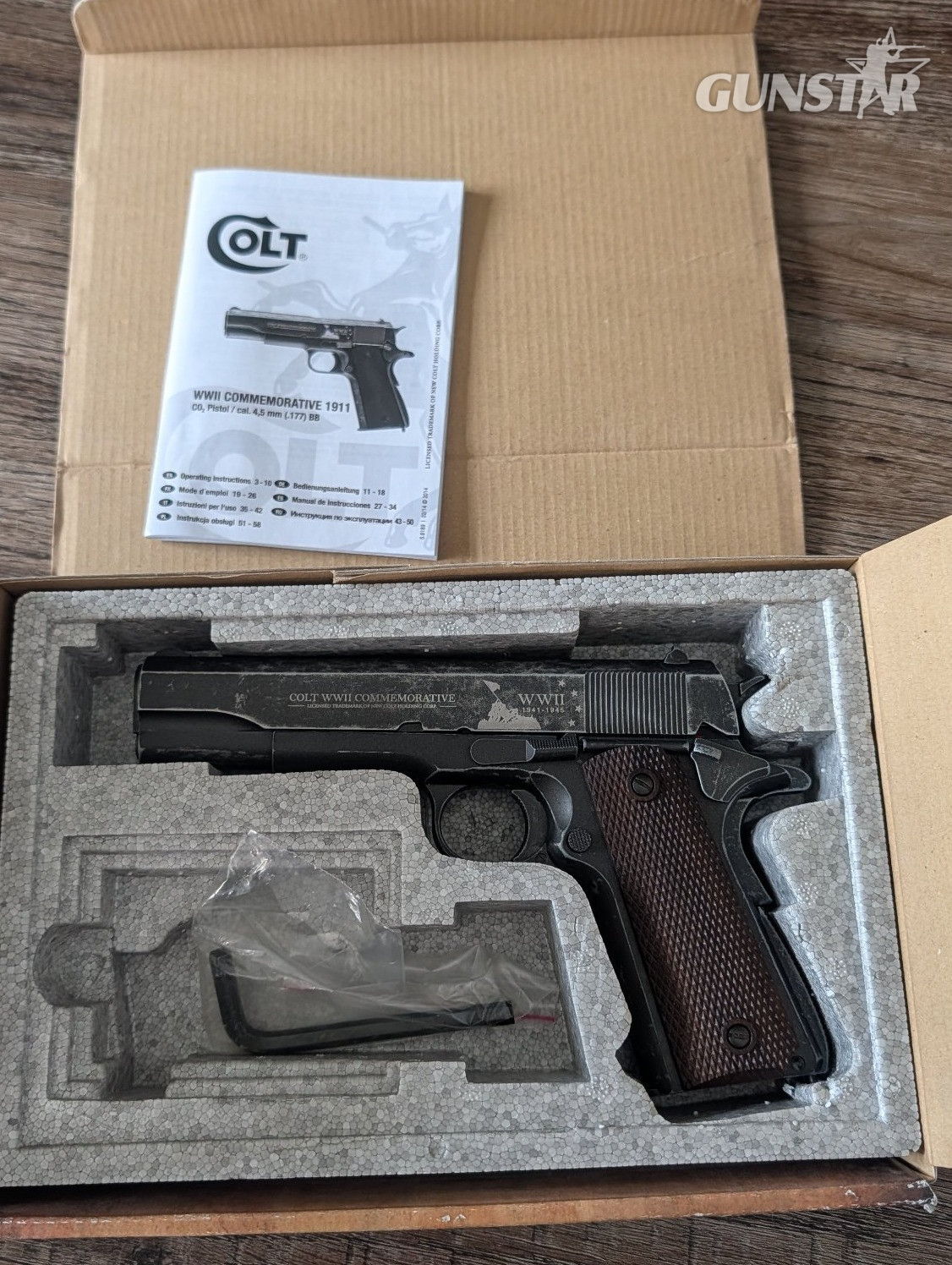 Umarex Colt WWII Commemorative 1911 4.5mm in 