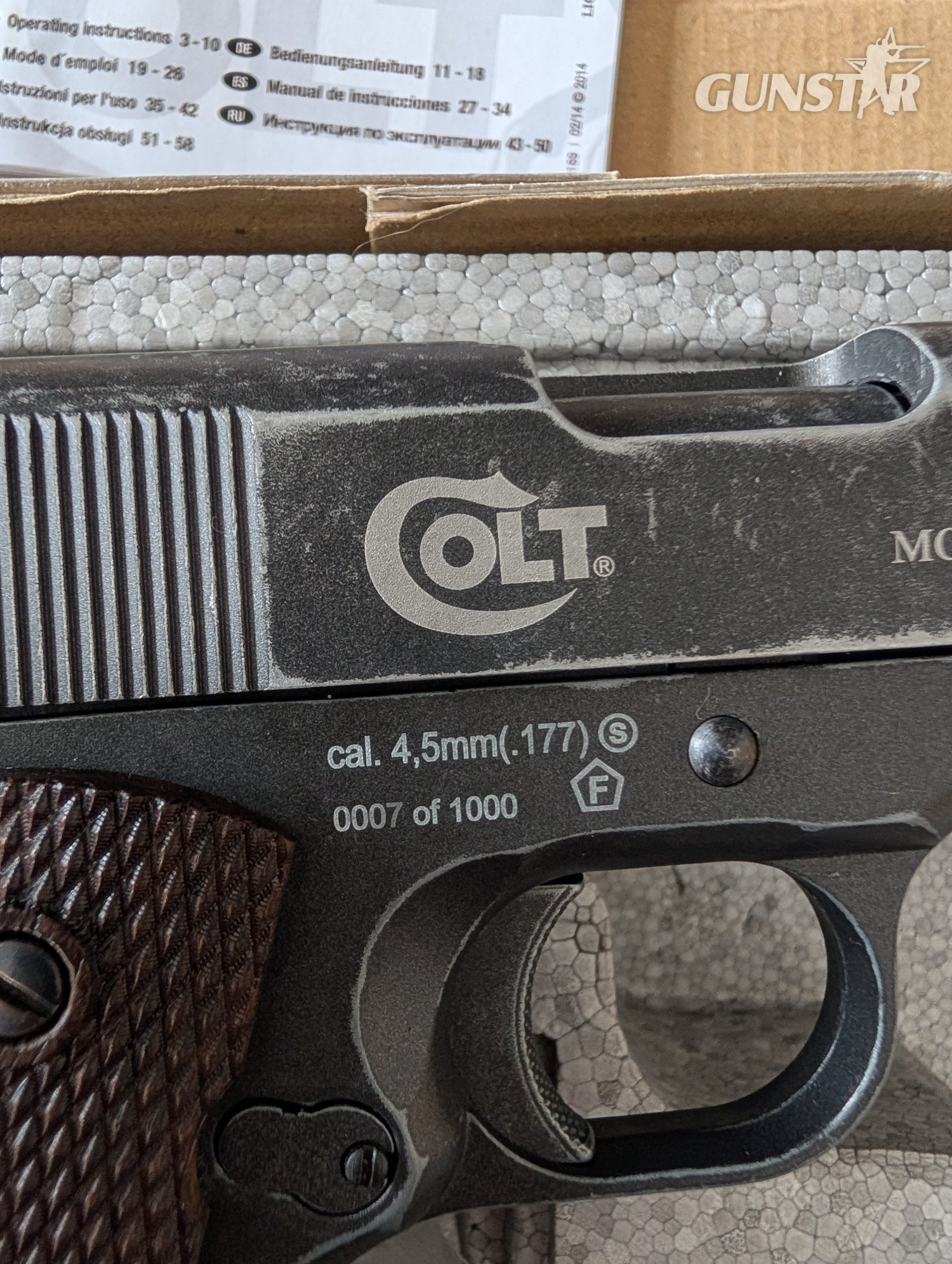 Umarex Colt WWII Commemorative 1911 4.5mm - {CATEGORY} in 