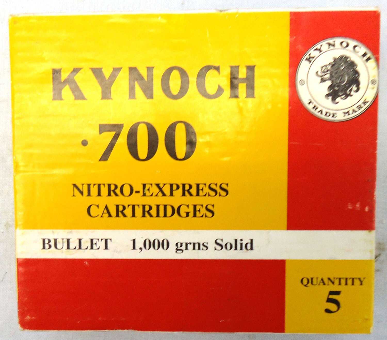 Holland & Holland 700 Nitro Express (17.8×89R), (700 H&H (Holland & Holland)) Big Game Round & Kynoch Box. Sn - 22787:16  Other Ammunition 