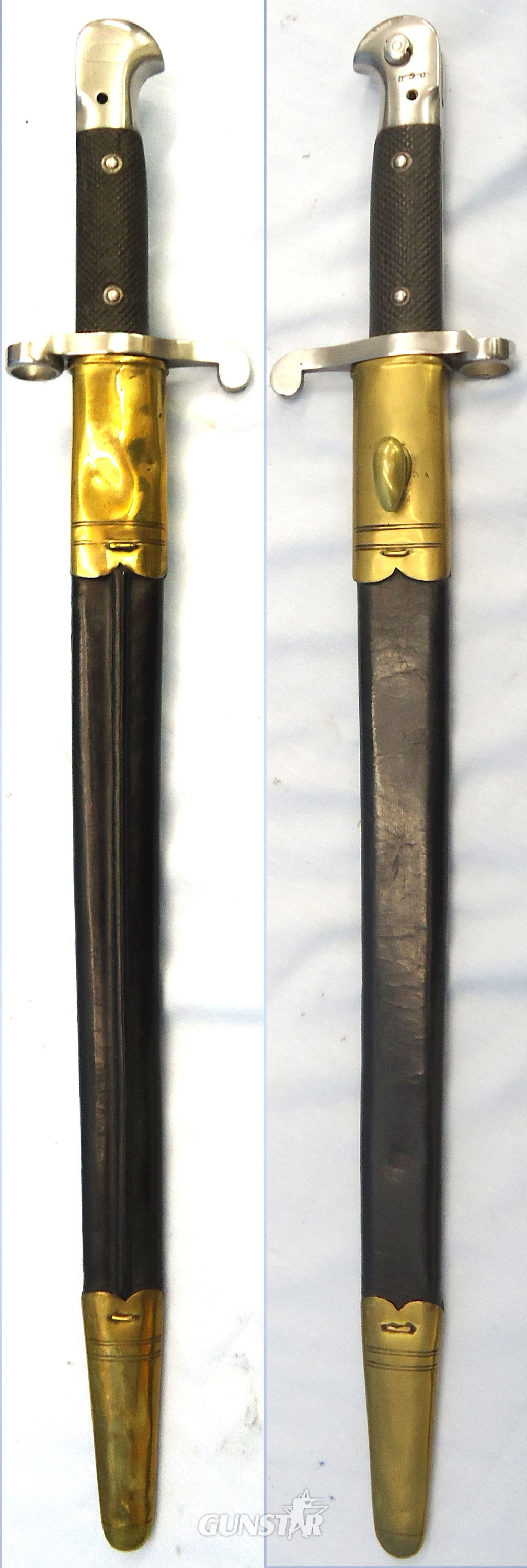  British, Martini Henry Mark 3 Sword Bayonet & Scabbard by the Wilkinson Sword Company, London. Sn - 23239 Bayonet