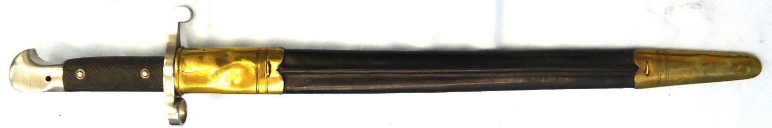 British, Martini Henry Mark 3 Sword Bayonet & Scabbard by the Wilkinson Sword Company, London. Sn - 23239 Bayonet - {CATEGORY} in 