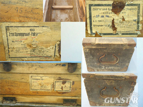  2cm Flak (20x138B) 100 Round Tin Lined Ammunition Box For ammunition in cardboar 2cm Flak (20x138B) 100 Round Tin Lined Ammunition Box For ammunition in cardboar Antique & Militaria