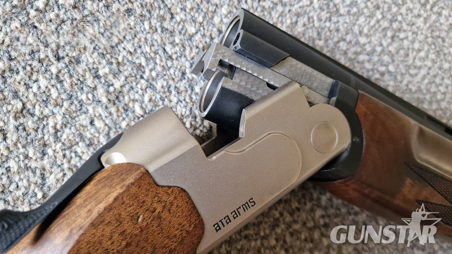 {CATEGORY} - ATA Arms SP Nickel Sporter Over and Under 12 Bore/gauge