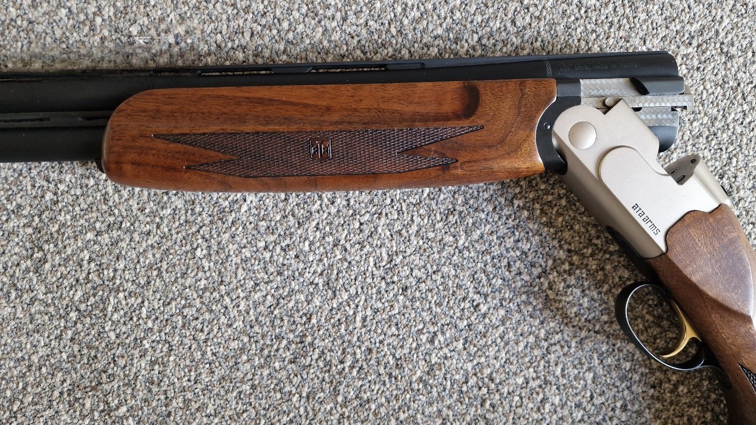 ATA Arms SP Nickel Sporter Over and Under 12 Bore/gauge - {CATEGORY} in 
