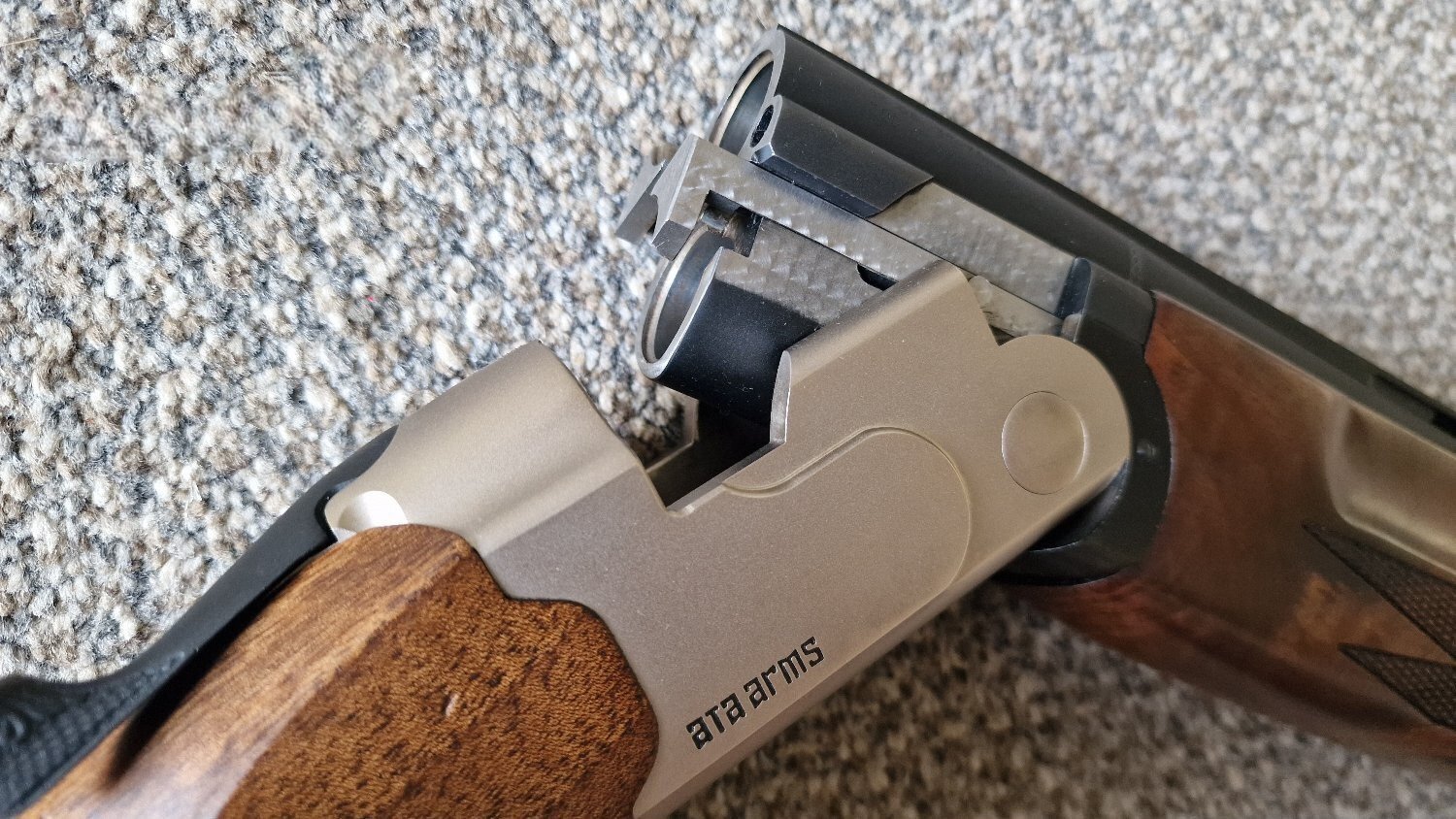 {CATEGORY} - ATA Arms SP Nickel Sporter Over and Under 12 Bore/gauge