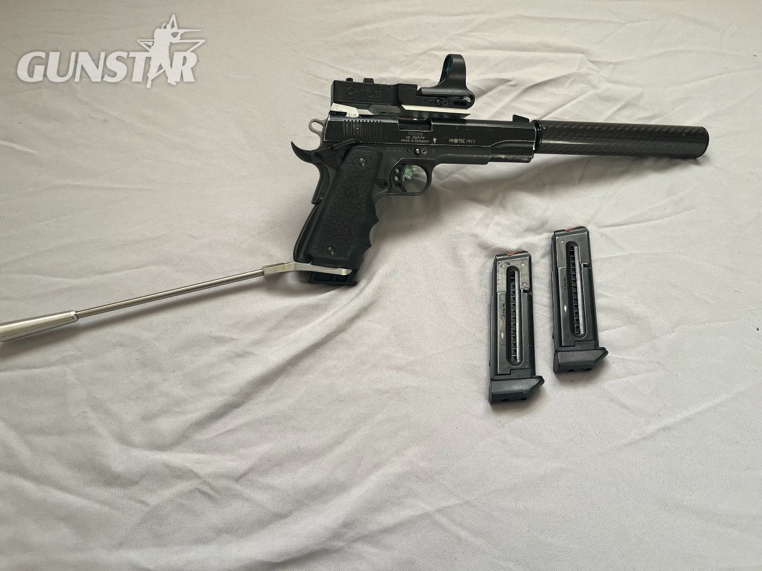 GSG - German Sport Guns GmbH tsc 1911 long barrel pistol .22 Long Barrel - {CATEGORY} in 