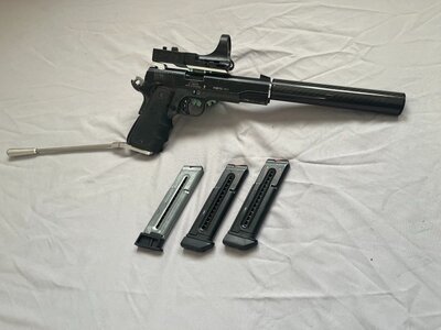 GSG - German Sport Guns GmbH tsc 1911 long barrel pistol .22 Long Barrel