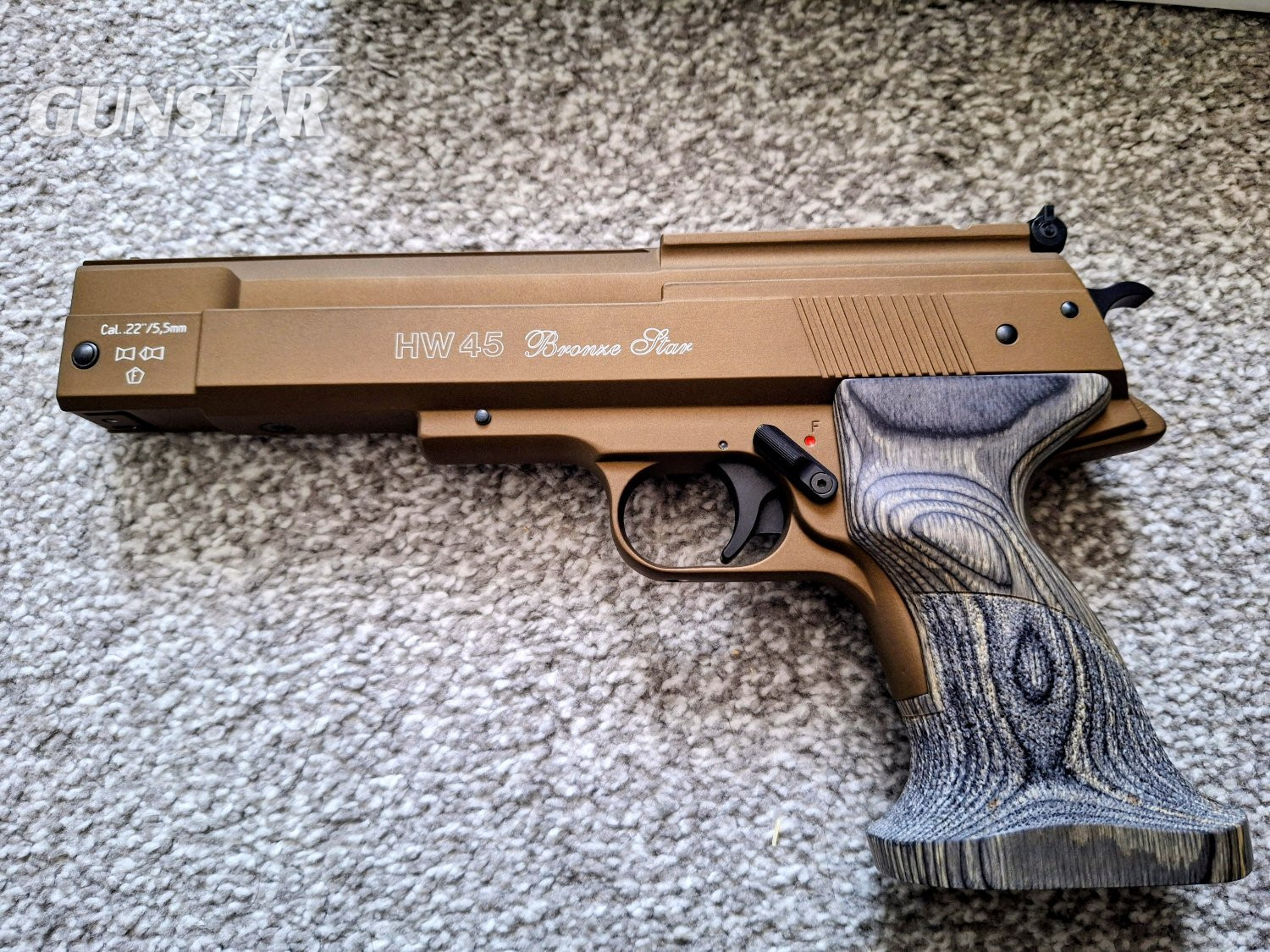 Weihrauch HW45 Bronze Star .22 in 