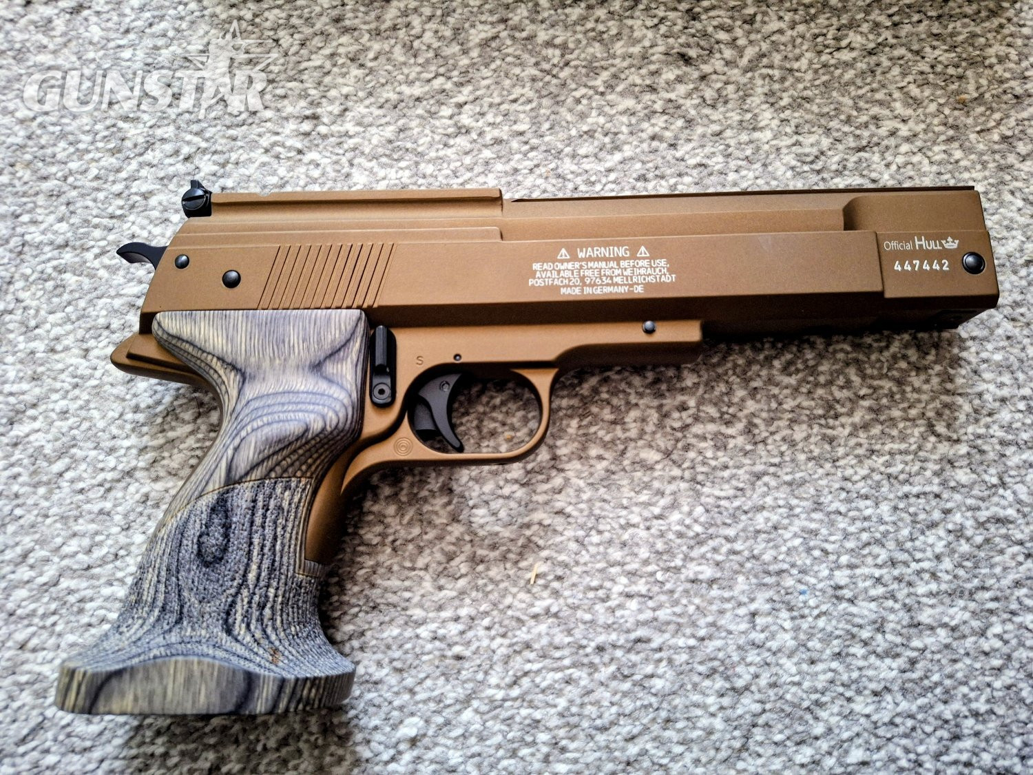 Weihrauch HW45 Bronze Star .22