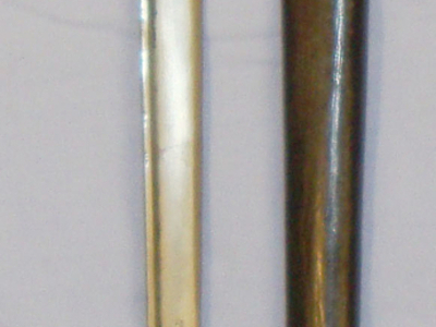 Early/Scarce* Danish M1915 Bayonet for the ‘Krag Jorgensen Rifle’ and Steel Scabbard. 20821:1. Bayonet