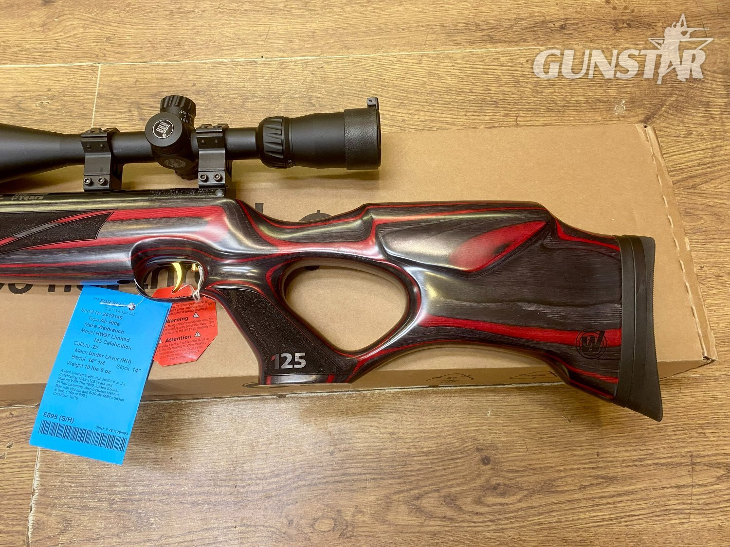 Weihrauch HW97 KT .22
