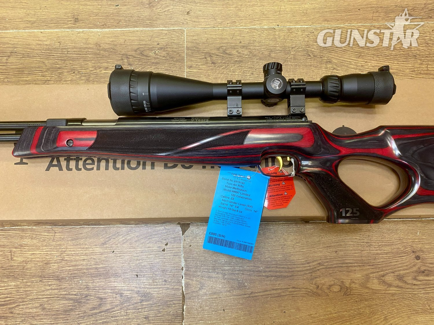  Weihrauch HW97 KT .22