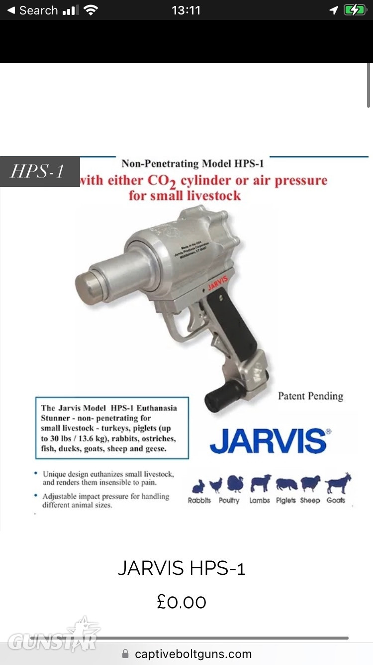 Jarvis .22 Humane Killer