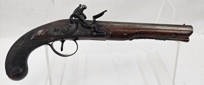 Circa 1790 Flintlock Duelling Pistol By I And J Parr Flintlock None Muzzleloader