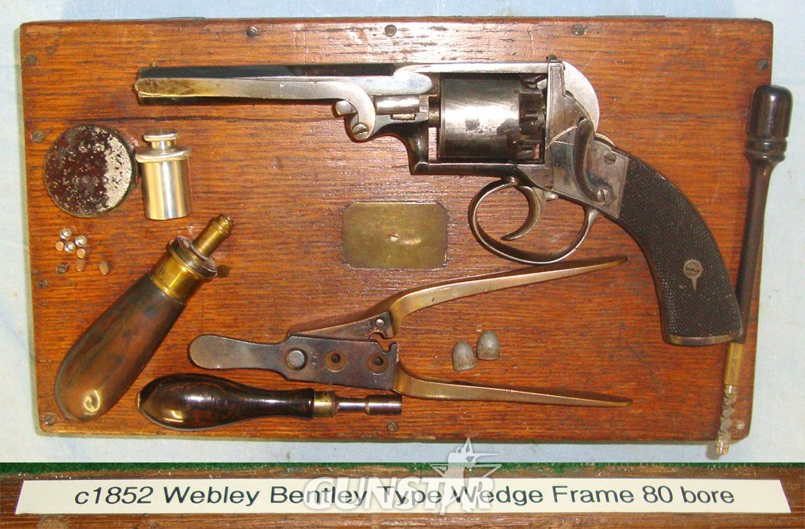 Webley & Scott Octagonal Barrel & Accessories. Sn 22446 None Revolver in 