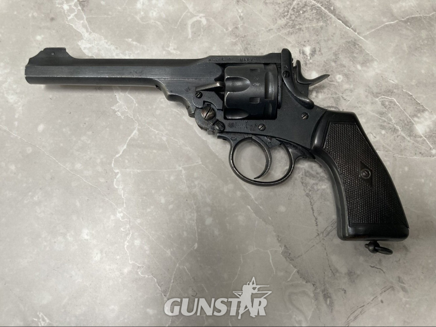Webley & Scott MKVI .455 Webley Revolver in 