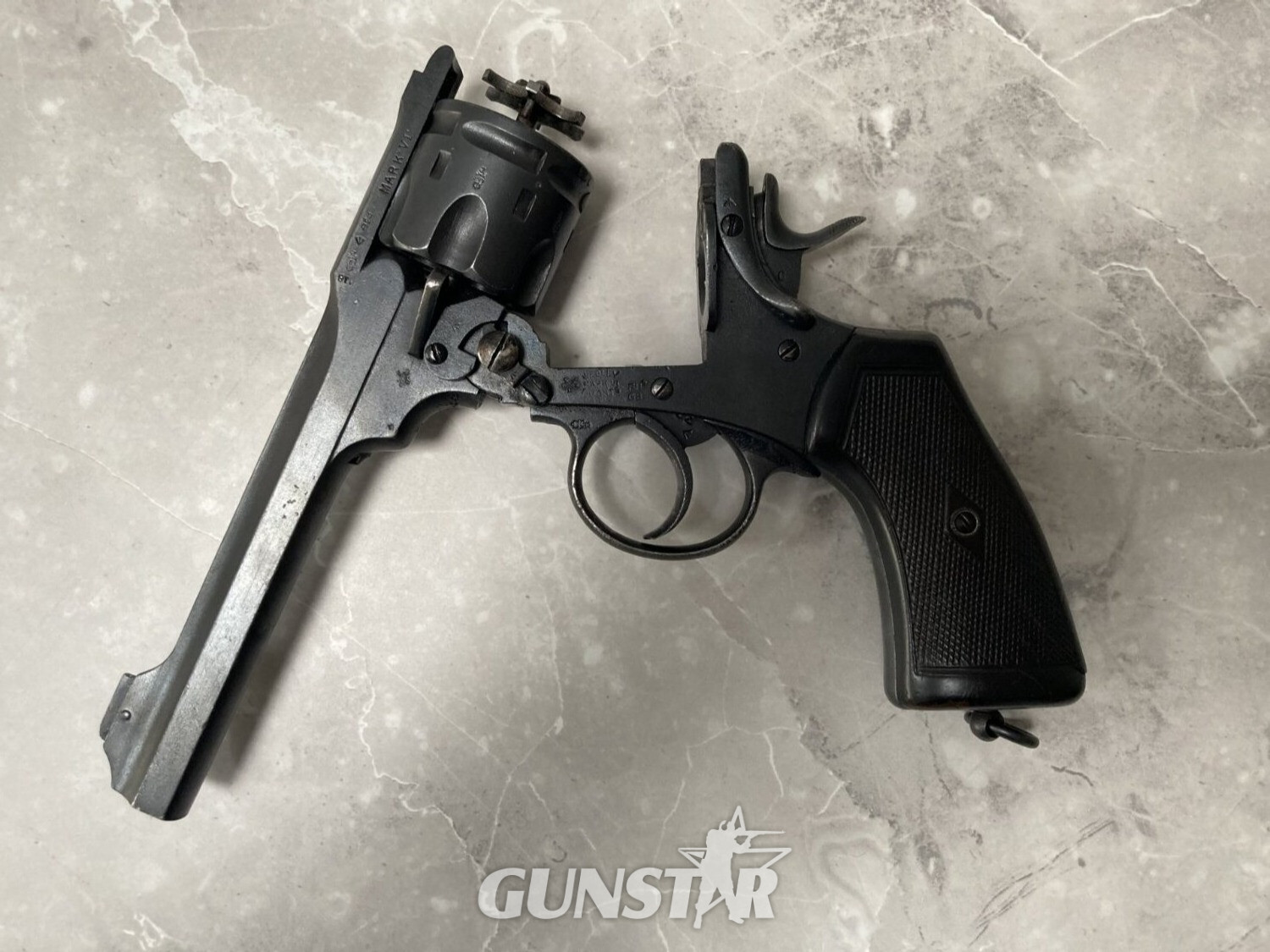  Webley & Scott MKVI .455 Webley Revolver