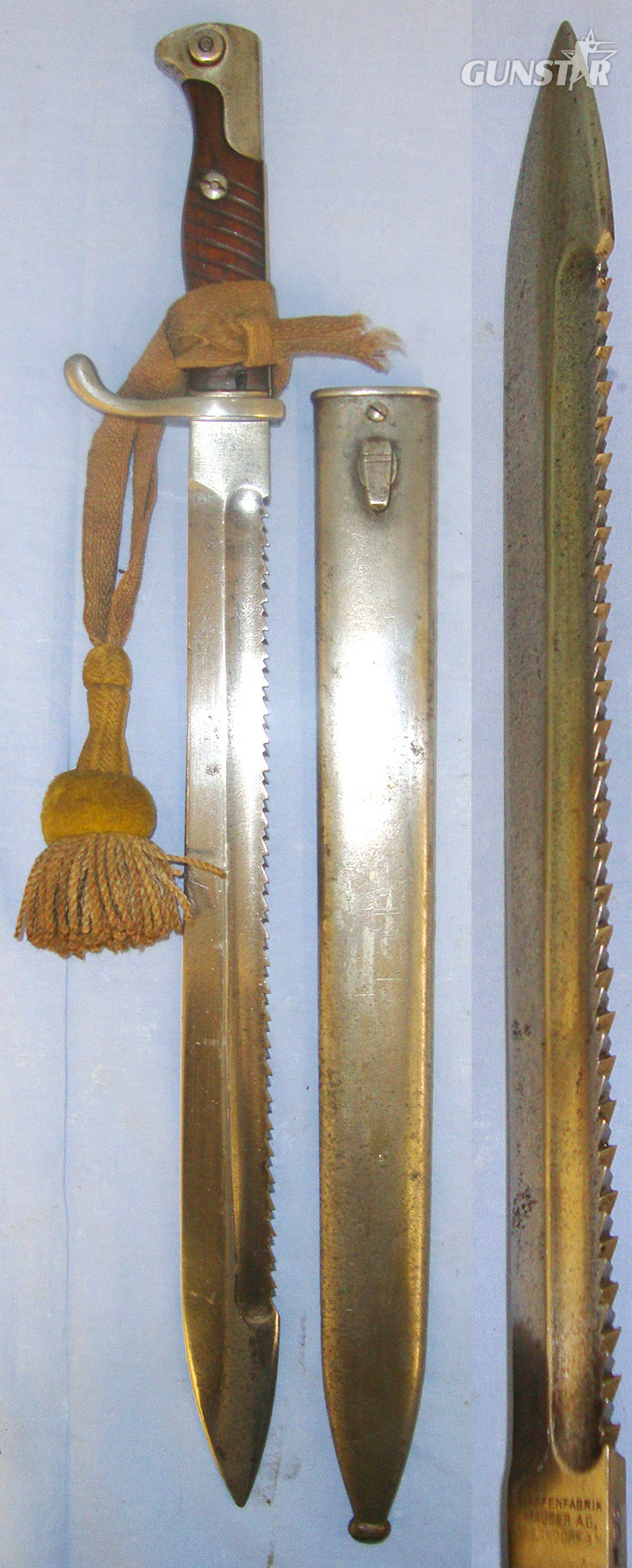 Mauser Bayonet in 
