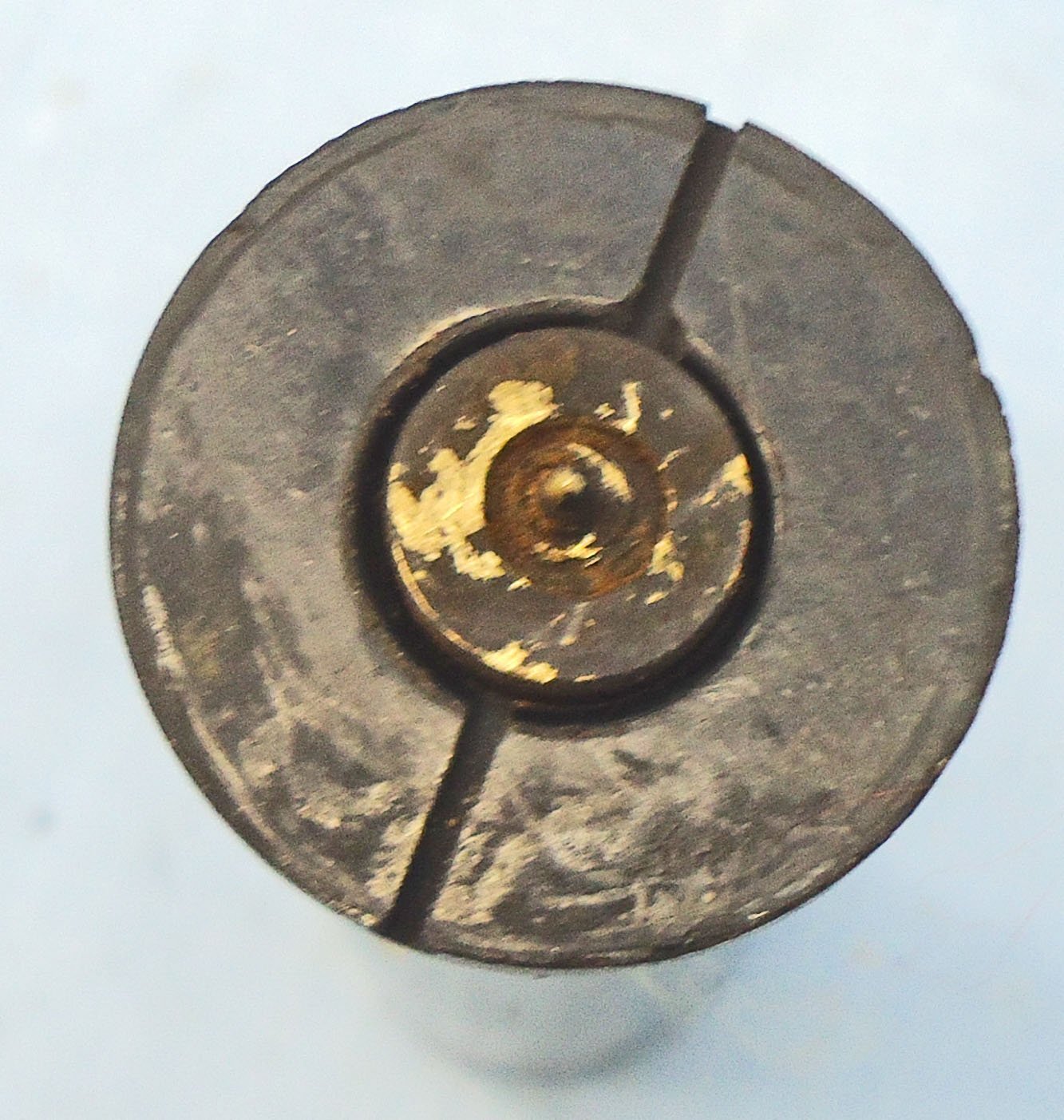 {CATEGORY} - INERT DEACTIVATED. RARE, British WW2, 1942 Dated, Number 74 Mark I (Sticky Bomb) Anti-Tank Hand Grenade. Sn - 22846:77 INERT DEACTIVATED. RARE, British WW2, 1942 Dated, Number 74 Mark I (Sticky Bomb) Anti-Tank Hand Grenade. Sn - 22846:77  Other Ammunition